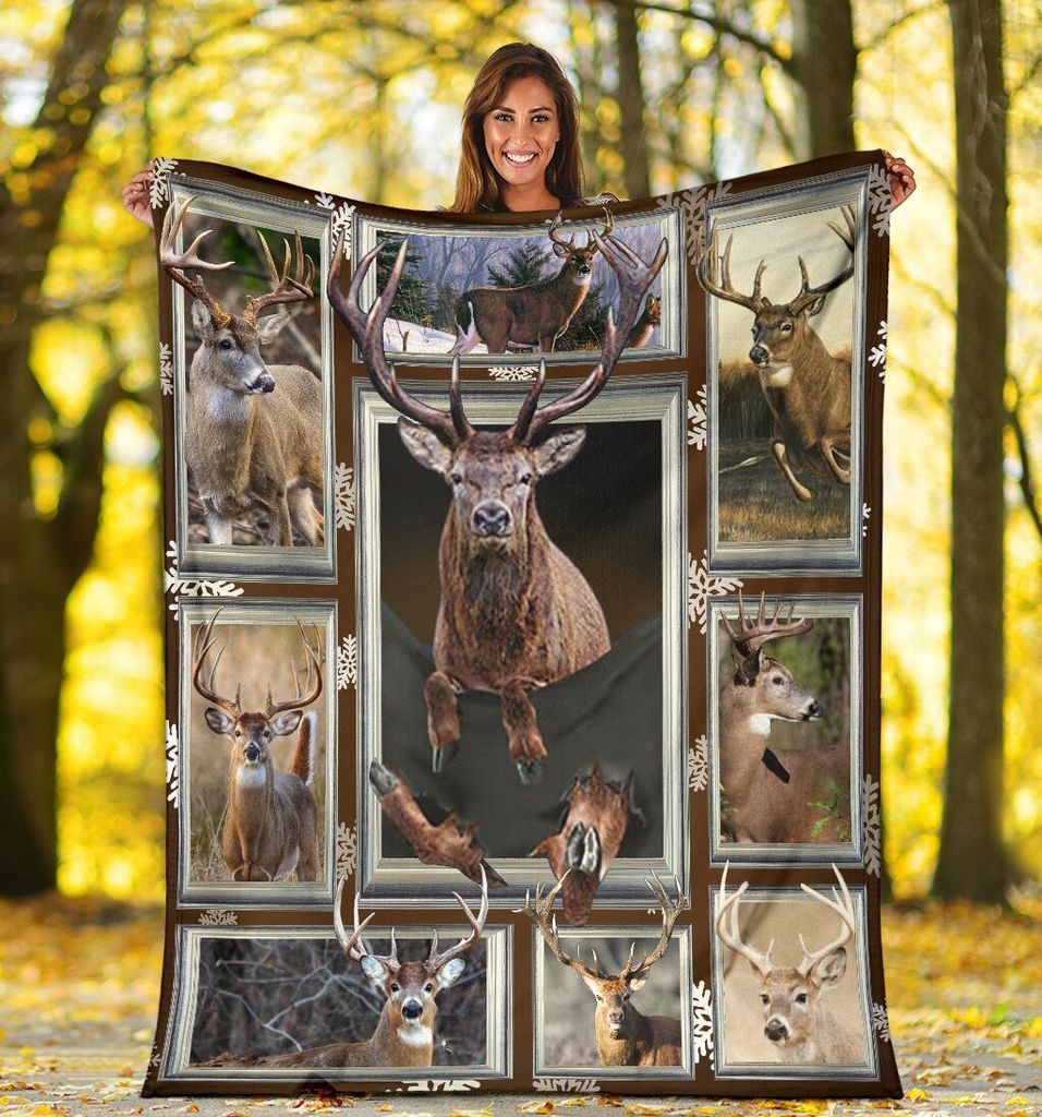 3d Deer Hunting Pocket Blanket Gift For Hunting Lovers Birthday Gift Home Decor Bedding Couch Sofa Soft And Comfy Cozy 1629690965465.jpg