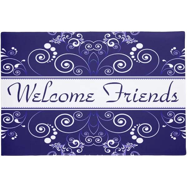 Welcome Friends Indoor and Outdoor Doormat Warm House Gift Welcome Mat Gift for Friend Family 1629713794742.jpg