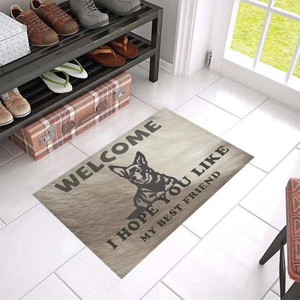 I Hope You Like My Best Friend Heeler Doormat Welcome Mat Housewarming Gift Home Decor Funny Doormat Gift For Dog Lovers Gift For Friend   1629775069767.jpg