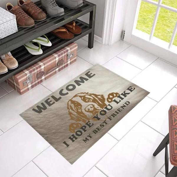 St Bernard Tired Face I Hope You Like My Best Friend Doormat Home Decor Funny Welcome Mat Housewarming Gift Home Decor Funny Doormat Gift For Friend 1629775071886.jpg