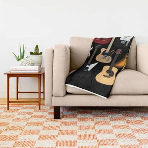 Too Many Guitars For You Fleece Blanket Gift For Guitar Lovers Home Decor Bedding Couch Sofa Soft And Comfy Cozy 1629856802960.jpg