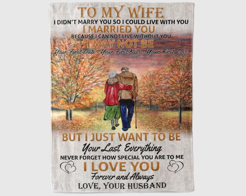 Gift For Wife Blanket, To My Wife Blanket,But I Just Want To Be You Last Everything Never Forget How Special You Are To Me 1629863629746.jpg