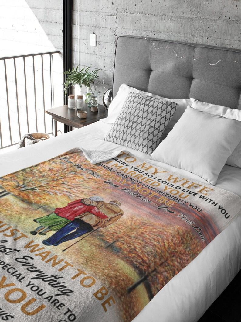 Gift For Wife Blanket, To My Wife Blanket,But I Just Want To Be You Last Everything Never Forget How Special You Are To Me 1629863631026.jpg