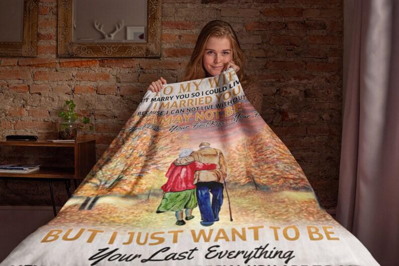Gift For Wife Blanket, To My Wife Blanket,But I Just Want To Be You Last Everything Never Forget How Special You Are To Me 1629863633939.jpg