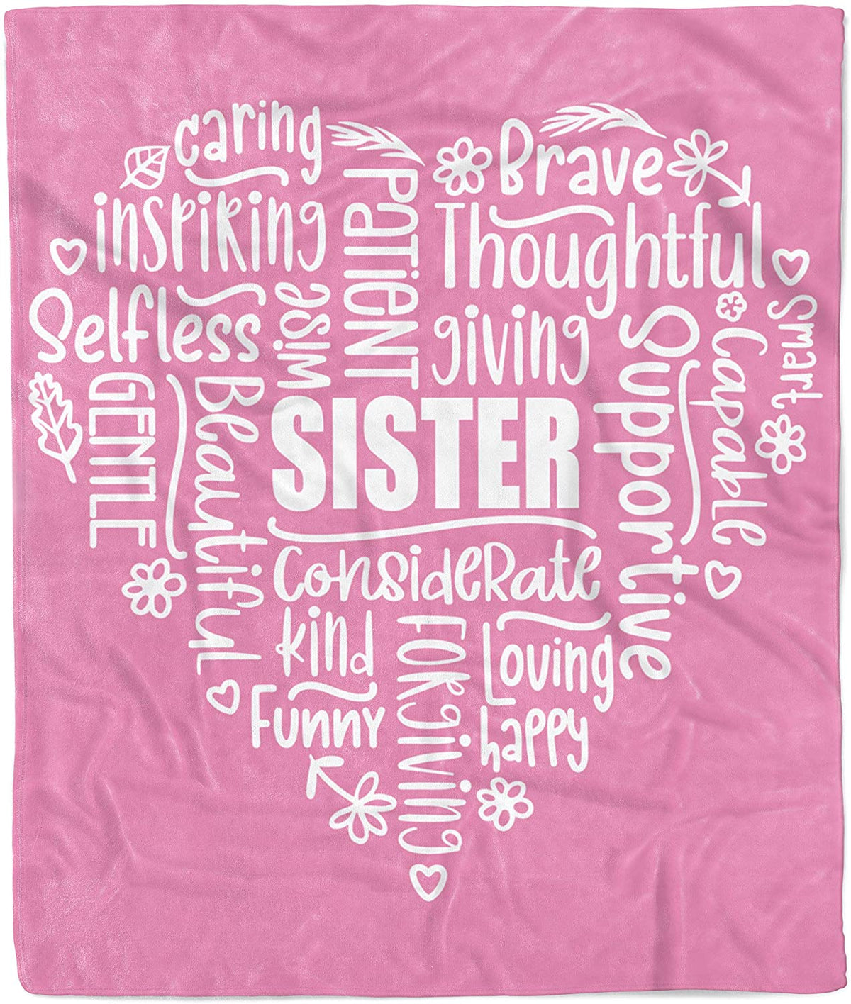 To My Sister Fleece Blanket All About My Lovely Sister, Gift For Bestie, Gift For Family, Gift For Friend, Home Decor Bedding Couch Sofa Soft and Comfy 1630379235253.jpg