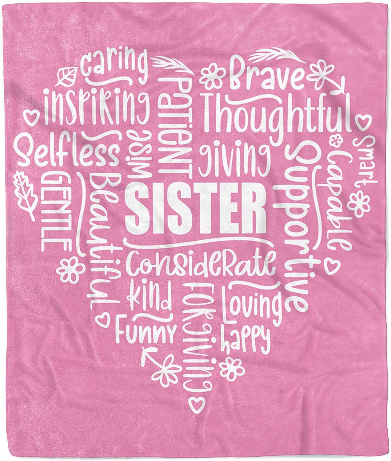 To My Sister Fleece Blanket All About My Lovely Sister, Gift For Bestie, Gift For Family, Gift For Friend, Home Decor Bedding Couch Sofa Soft and Comfy 1630379235253.jpg