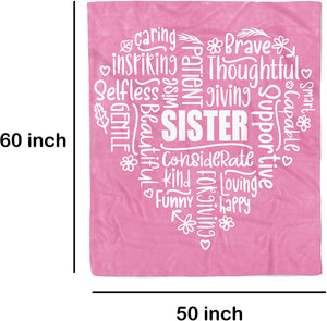 To My Sister Fleece Blanket All About My Lovely Sister, Gift For Bestie, Gift For Family, Gift For Friend, Home Decor Bedding Couch Sofa Soft and Comfy 1630379239990.jpg