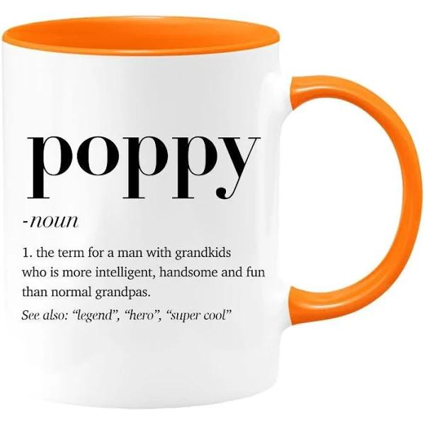 Poppy Definition - Poppy Mug - Grandpa Mug - Grandpa Gift - Grandparents Day - Grandpa Fathers Day Gift 1630723419068.jpg