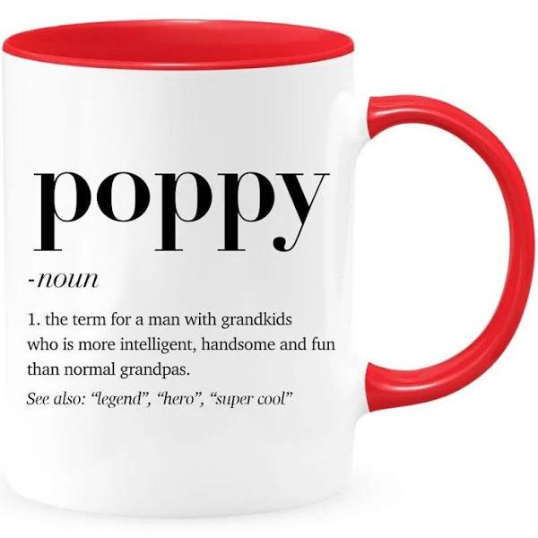Poppy Definition - Poppy Mug - Grandpa Mug - Grandpa Gift - Grandparents Day - Grandpa Fathers Day Gift 1630723419360.jpg