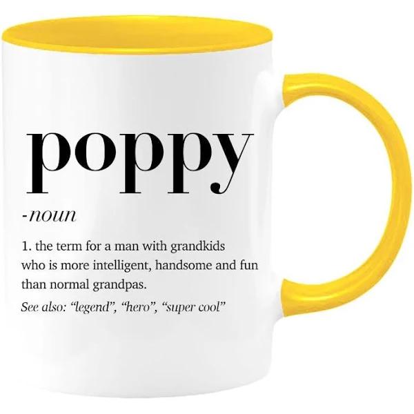 Poppy Definition - Poppy Mug - Grandpa Mug - Grandpa Gift - Grandparents Day - Grandpa Fathers Day Gift 1630723420044.jpg