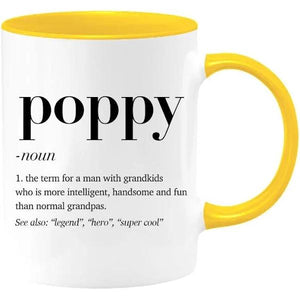 Poppy Definition - Poppy Mug - Grandpa Mug - Grandpa Gift - Grandparents Day - Grandpa Fathers Day Gift 1630723420044.jpg
