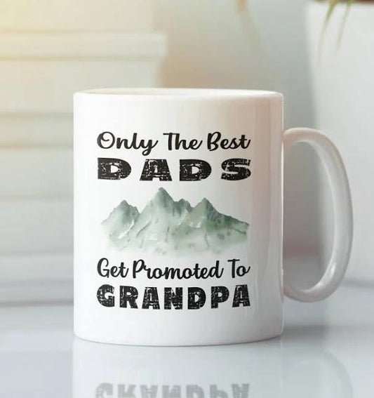 Best Dads Get Promoted To Grandpa Mug, Future Grandpa Mug, Soon To Be Grandpa, New Grandpa Cup 1630723426046.jpg