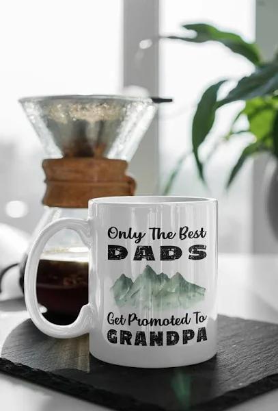 Best Dads Get Promoted To Grandpa Mug, Future Grandpa Mug, Soon To Be Grandpa, New Grandpa Cup 1630723426256.jpg