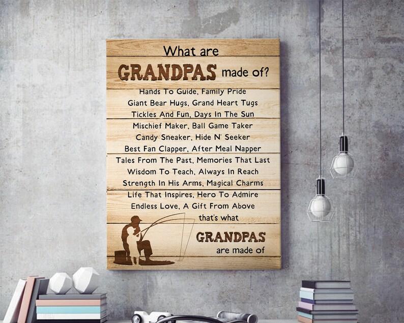 Grandpas Made Of Poem Canvas, Grandpa Appreciation Wall Art, Grandpa Birthday Gift 1630900082109.jpg