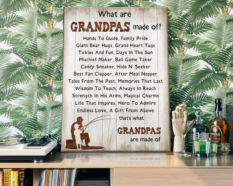 Grandpas Made Of Poem Canvas, Grandpa Appreciation Wall Art, Grandpa Birthday Gift 1630900090320.jpg