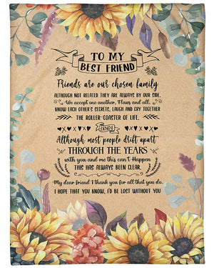 To My Friend Fleece Blanket Laugh And Cry Together The Rolled Coaster Of Life, Gift For Bestie, Gift For Sister, Gift For Friend, Home Decor Bedding Couch Sofa Soft and Comfy 1630910918285.jpg