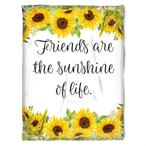 To My Friend Fleece Blanket Friends Are The Sunshine Of Life, Gift For Sister, Gift For Best Friend, Home Decor Bedding Couch Sofa Soft And Comfy 1630920070851.jpg