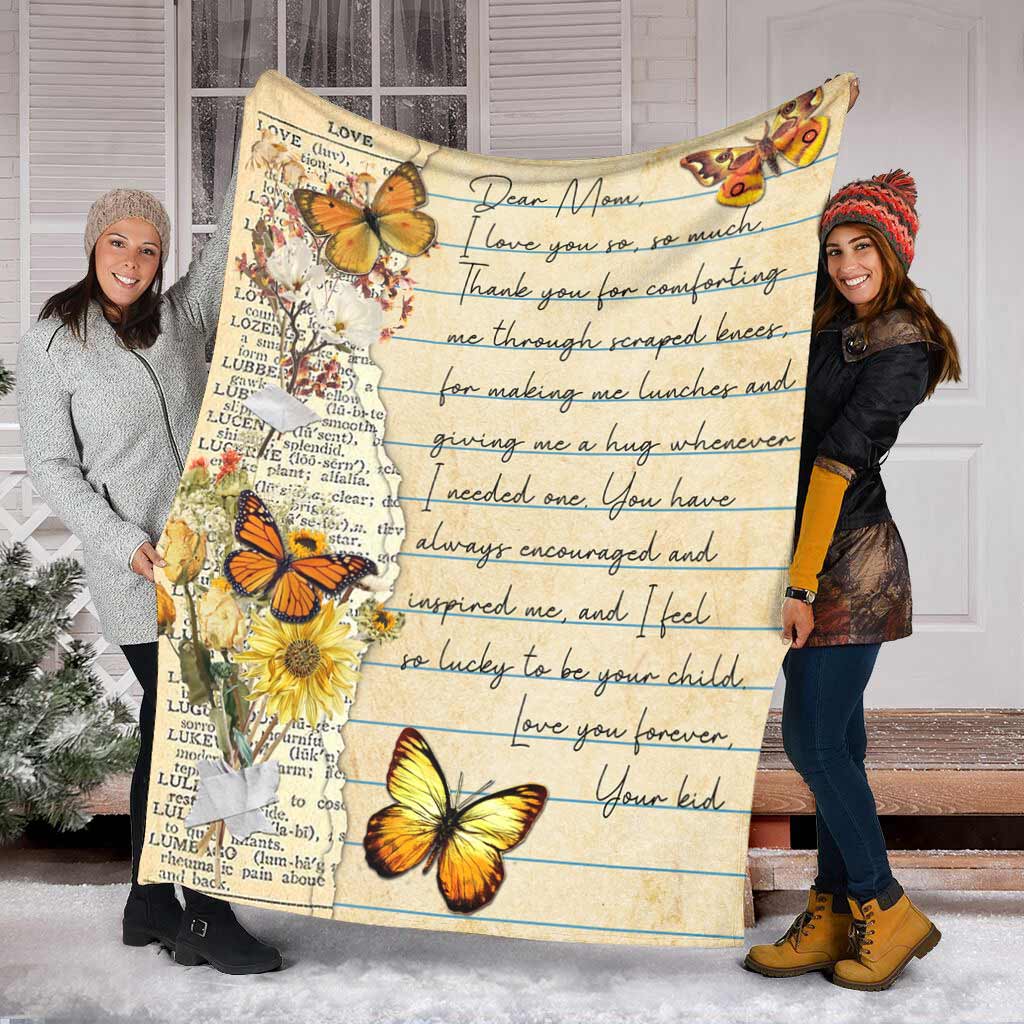 Dear Mom Mother's Day - Butterfly Blanket Gift For Mom From Kid Birthday Gift Home Decor Bedding Couch Sofa Soft And Comfy Cozy 1631007010968.jpg