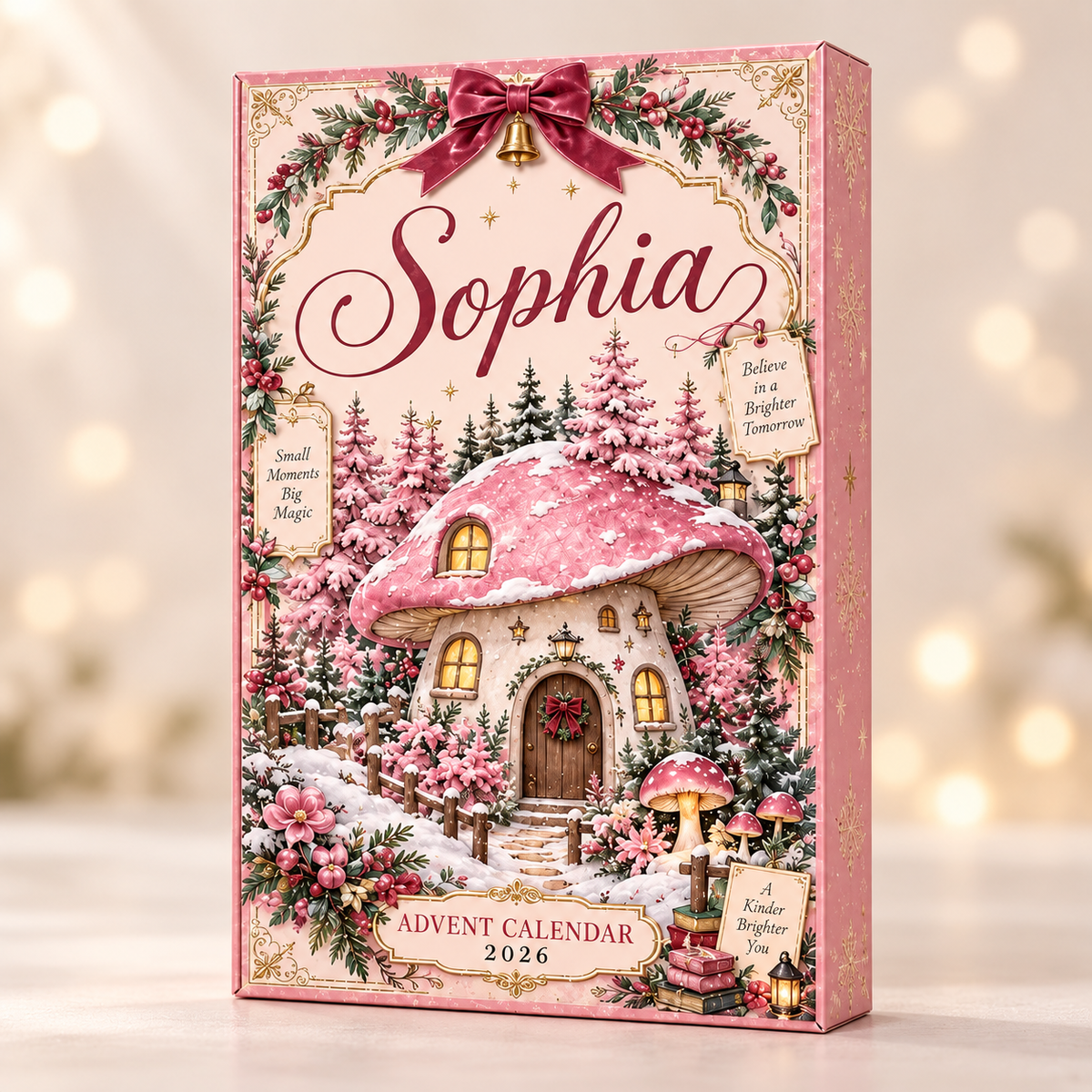 Personalized Christmas Advent Calendar 2026, Custom Name 24 Acrylic Ornament Charms, Pink Holiday Countdown Gift for Girls, Kids & Family 16311157-3a54-48da-affb-c0e69ee9afa4-bn1.png
