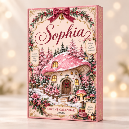 Personalized Christmas Advent Calendar 2026, Custom Name 24 Acrylic Ornament Charms, Pink Holiday Countdown Gift for Girls, Kids & Family 16311157-3a54-48da-affb-c0e69ee9afa4-bn1.png