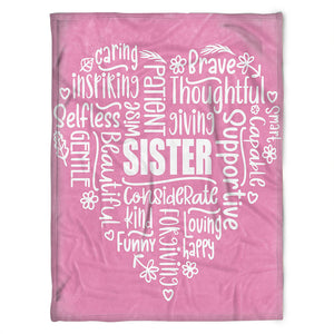 To My Sister Blanket, Fleece Blanket, Loving My Sister. Gift For Sister Family Home Decor Bedding Couch Sofa Soft and Comfy Cozy 1631508711256.jpg