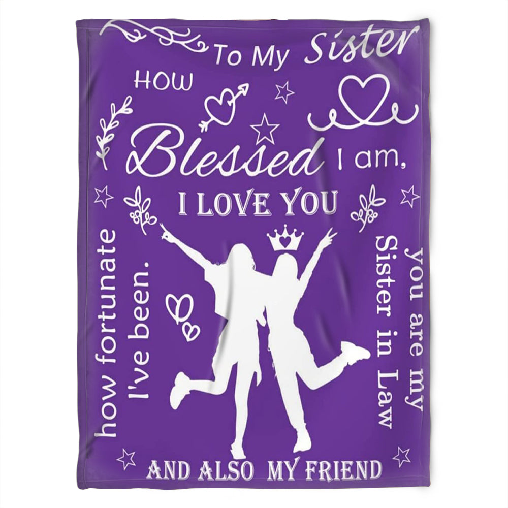 To My Sister Blanket, Fleece Blanket, I Love You Sister. Gift For Sister Family Home Decor Bedding Couch Sofa Soft and Comfy Cozy 1631509056222.jpg