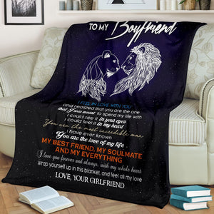 To My Boyfriend You Are The Love Of My Life Fleece Blanket Gift For Family, Birthday, Boyfriend, Gift For Him Gift Home Decor Bedding Couch Sofa Soft And Comfy 1631526122808.jpg