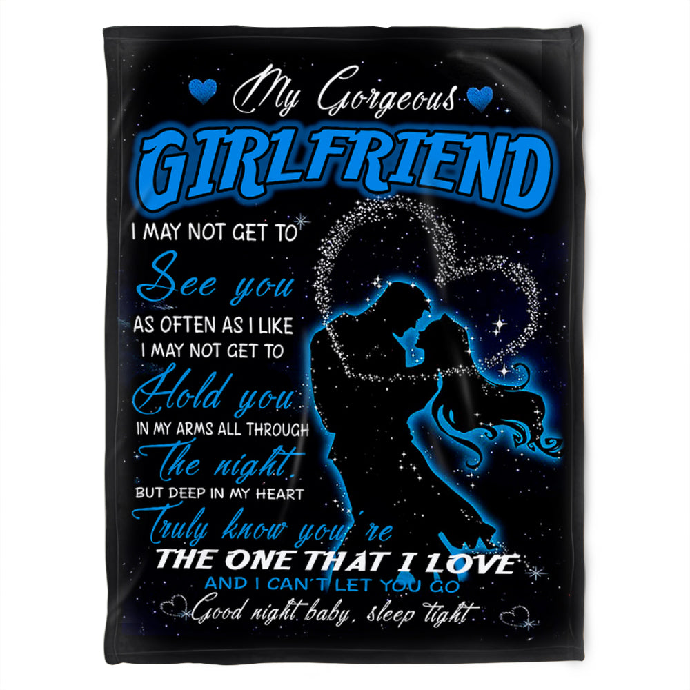Best Valentine Gift For Girlfriend, The One That I Love And I Can't Let You Go. Gift For Girlfriend From Boyfriend Home Decor Bedding Couch Sofa Soft And Comfy Cozy 1631588504215.jpg
