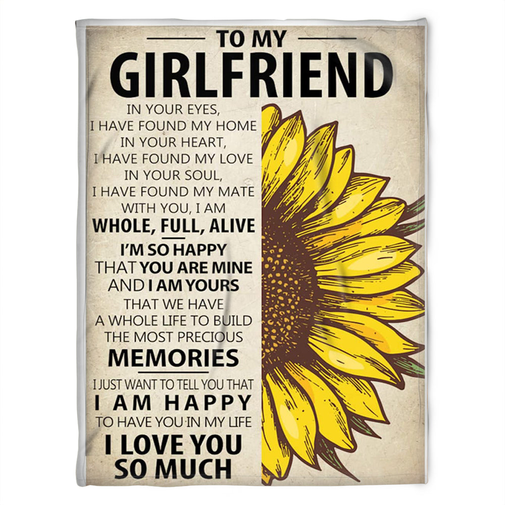 Best Valentine Gift For Girlfriend, I Am Happy To Have You In My Life. I Love You So Much. Gift For Girlfriend From Boyfriend Home Decor Bedding Couch Sofa Soft And Comfy Cozy 1631591396487.jpg