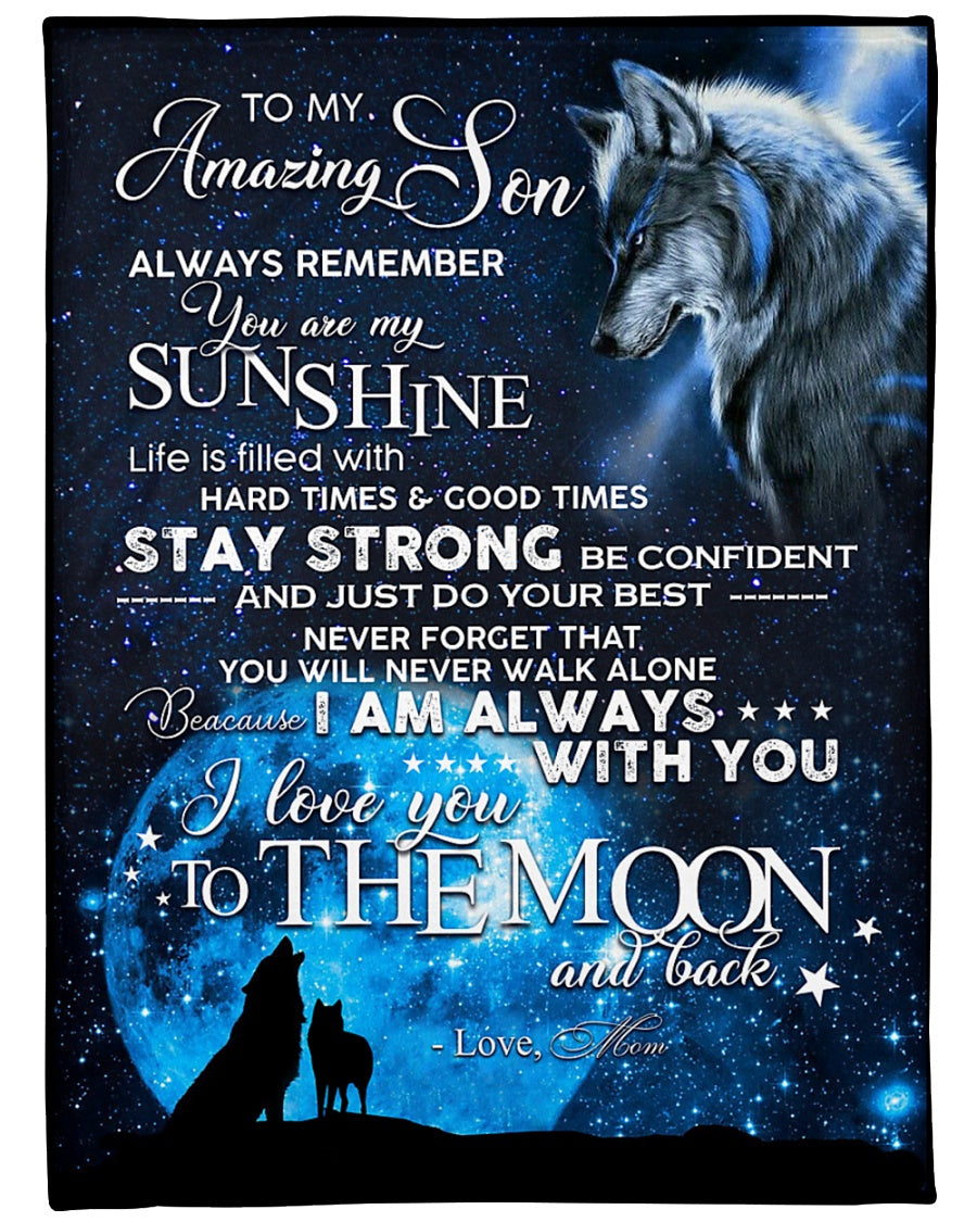 To My Son Stay Strong Be Confident Fleece Blanket Gift For Family, Birthday, Son, Mother To Son Gift Home Decor Bedding Couch Sofa Soft and Comfy 1631604347996.jpg