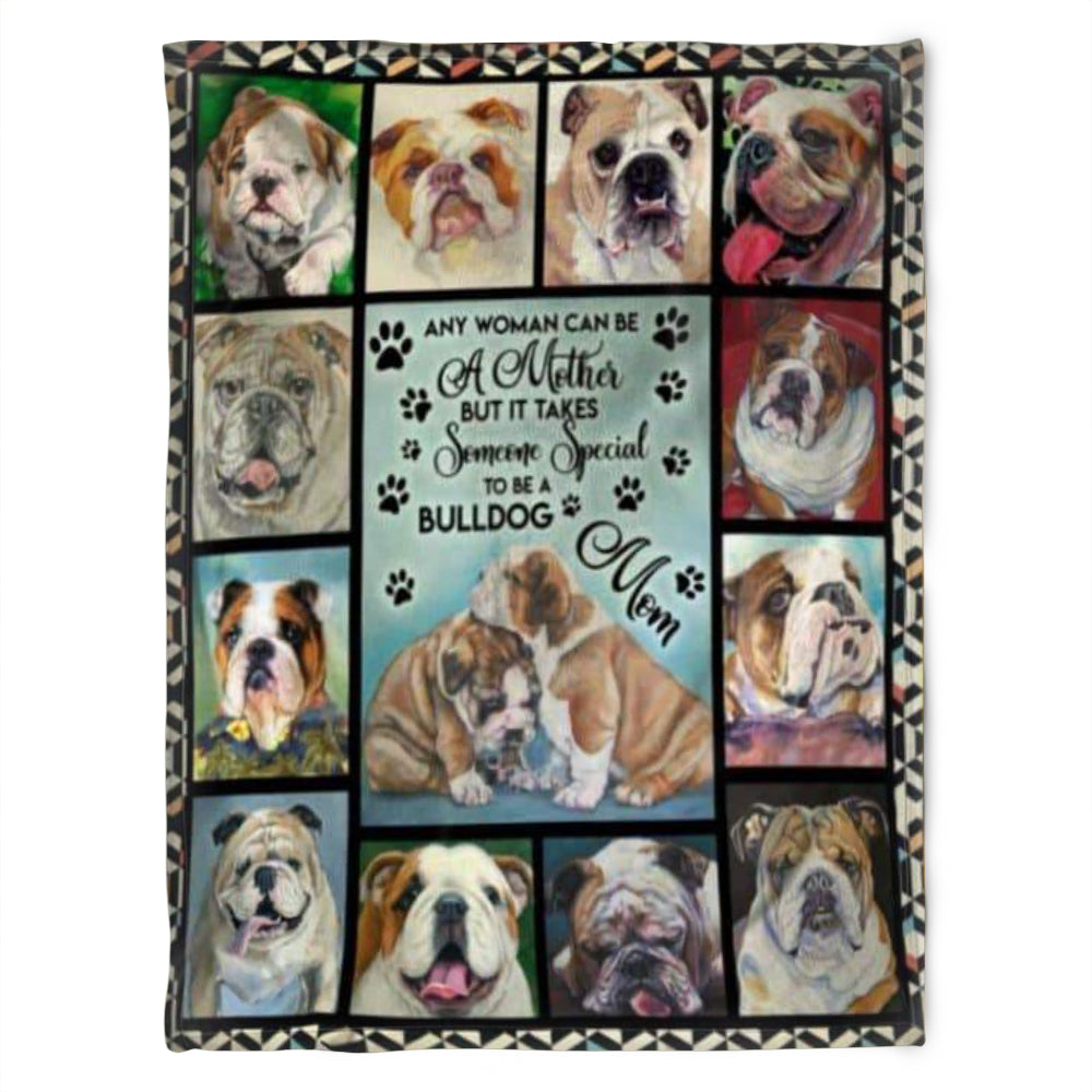 Dog Blanket, To Be A Bulldog Mom, Fleece Blanket.gift For People Family Home Decor Bedding Couch Sofa Soft And Comfy Cozy 1631851939124.jpg