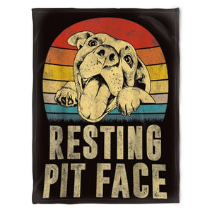 Dog Blanket,fleece Blanket, Resting Pit Face.gift For People Family Home Decor Bedding Couch Sofa Soft And Comfy Cozy 1632107515641.jpg