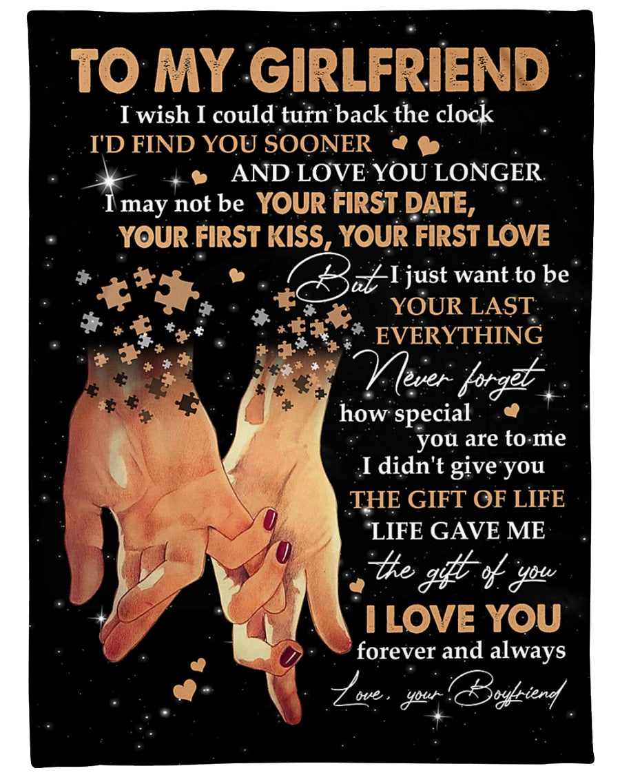 Best Valentine Gift For Girlfriend, The Gift Of Life Hand In Hand Blanket Gift For Girlfriend From Boyfriend Birthday Gift Home Decor Bedding Couch Sofa Soft and Comfy CozyGivingcustom To My Girlfrien 1632126284021.jpg