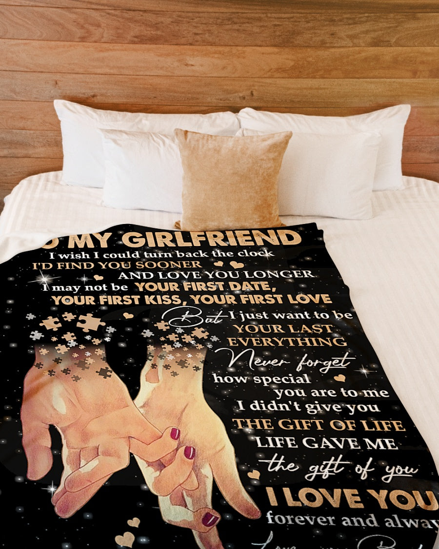 Best Valentine Gift For Girlfriend, The Gift Of Life Hand In Hand Blanket Gift For Girlfriend From Boyfriend Birthday Gift Home Decor Bedding Couch Sofa Soft and Comfy CozyGivingcustom To My Girlfrien 1632126284797.jpg
