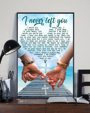 I Never Left You Portrait Canvas Gift For Friend Family Birthday Gift Decor Home Decor Wall Art Visual Art 1632217072688.jpg