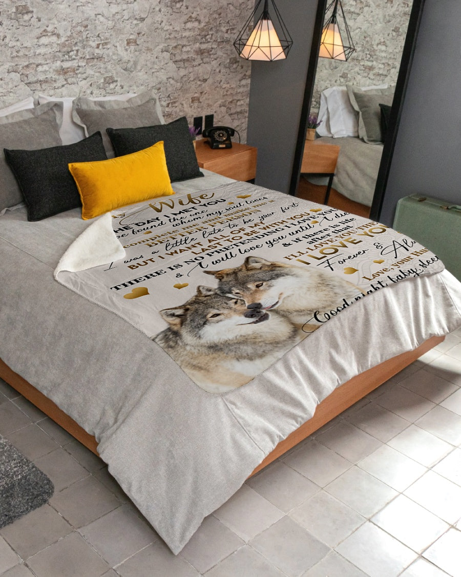 To My Wife Fleece Blanket - I Have Found The One Whom My Soul Loves Gift For Wife From Husband Birthday Gift Home Decor Bedding Couch Sofa Soft And Comfy Cozy 1632218975101.jpg