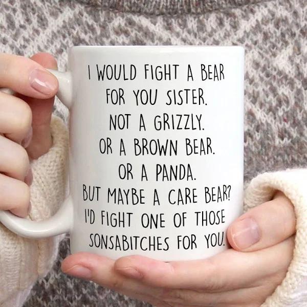 Funny sister gift, Sister gifts, sister mug, sister coffee mug, sister gift idea 1632454433722.jpg