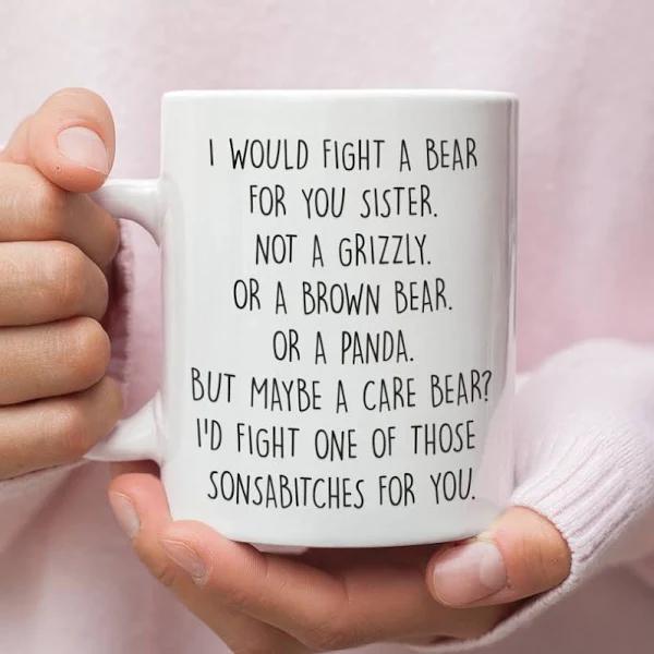 Funny sister gift, Sister gifts, sister mug, sister coffee mug, sister gift idea 1632454434066.jpg