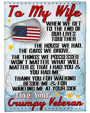 To My Wife Personalized Blanket With Names-best Gift For Wifes Valentine Birthday-thank You For Walking Beside Me 1632709221409.jpg