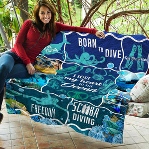 Scuba Diving Diver Ocean Lovers Blanket Gift For Scuba Diving Lovers Home Decor Bedding Couch Sofa Soft And Comfy Cozy 1632712953342.jpg