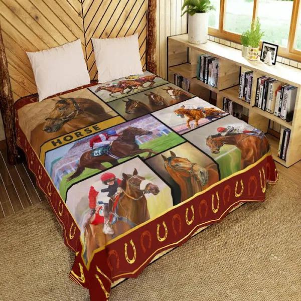 Horse Racing Quilt Blanket 1632988737969.jpg