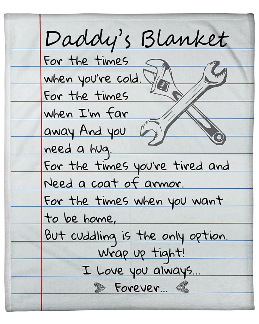 Mechanic Dad I Love You Always Forever Blanket Gift For Mechanic Dad Birthday Gift Home Decor Bedding Couch Sofa Soft And Comfy Cozy 1633684071934.jpg