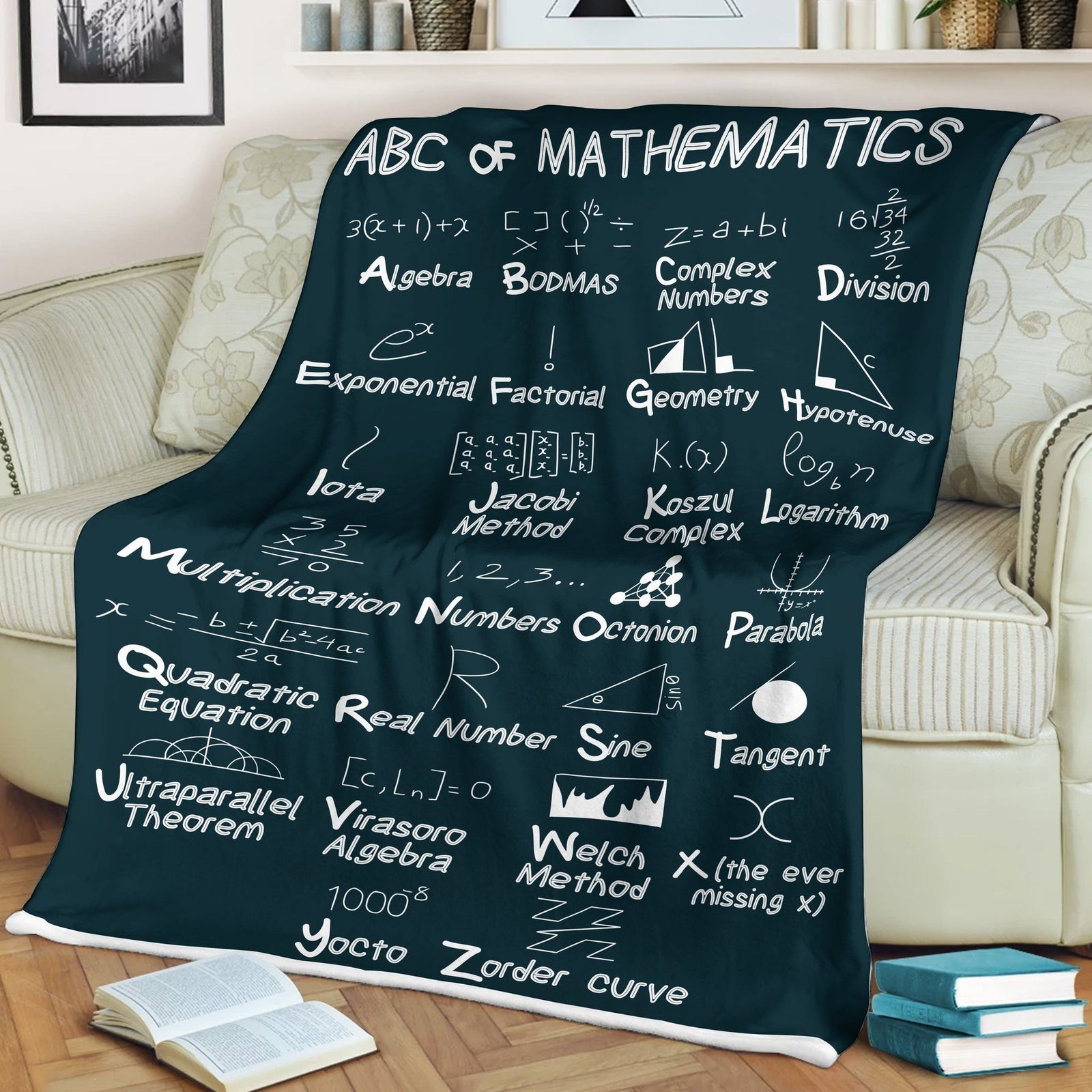 Math Blanket, Alphabet Of Mathematics Blanket Gift For Math Lovers 1633685187536.jpg