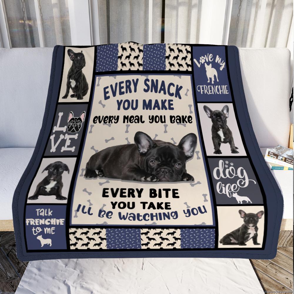 Every Meal You Make I'll Be Watching You French Bulldog Dog Blanket Gift For Dog Lovers Birthday Gift Home Decor Bedding Couch Sofa Soft And Comfy Cozy 1634009517348.jpg