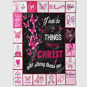 I Can Do All Things Breast Cancer Awareness Fleece Blanket Gift For Friend Family Meaningful Gift Home Decor Bedding Couch Sofa Soft And Comfy Cozy 1634533054092.jpg