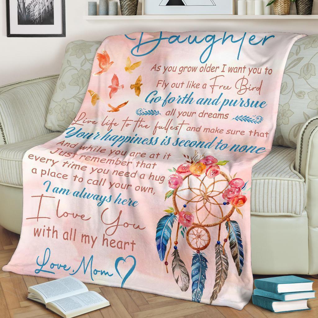 To My Daughter As You Grow Older I Want You To Fly Blanket Gift For Daughter From Mom Birthday Gift Home Decor Bedding Couch Sofa Soft And Comfy Cozy 1634791082072.jpg