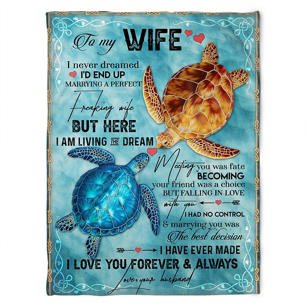 To My Wife, Falling In Love You With You, Soft Blanket, Fleece Blanket.gift For Wife Family Home Decor Bedding Couch Sofa Soft And Comfy Cozy 1635306407442.jpg