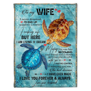 To My Wife, Falling In Love You With You, Soft Blanket, Fleece Blanket.gift For Wife Family Home Decor Bedding Couch Sofa Soft And Comfy Cozy 1635306407442.jpg
