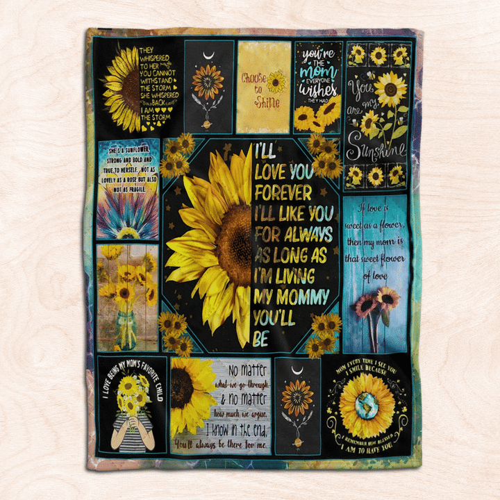 I Love You Mommy Sunflower Blanket Gift For Mom Birthday Gift Home Decor Bedding Couch Sofa Soft And Comfy Cozy 1635322387572.png
