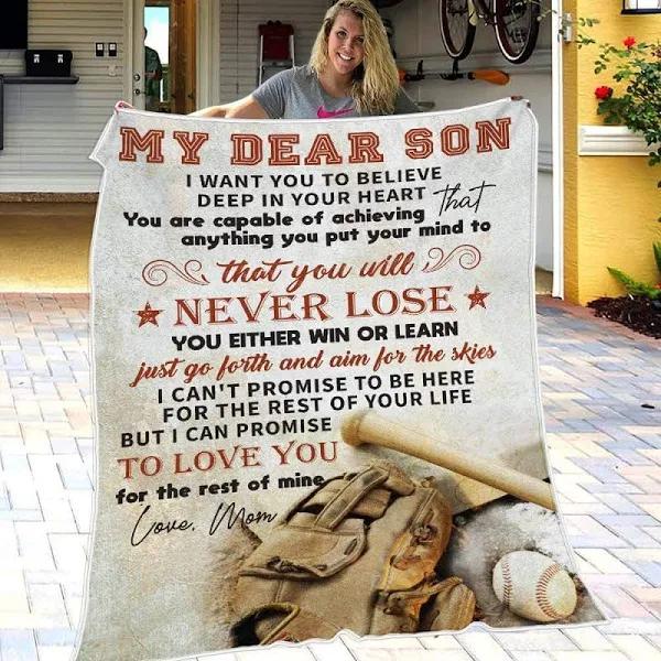 Mom To Son You Will Never Lose Baseball Blanket 1635754165710.jpg
